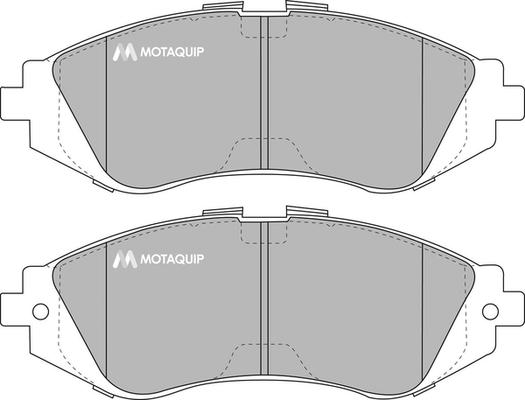 Motaquip LVXL1036 - Komplet Pločica, disk-kočnica www.molydon.hr