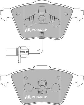 Motaquip LVXL1031 - Komplet Pločica, disk-kočnica www.molydon.hr