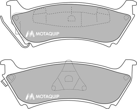 Motaquip LVXL1075 - Komplet Pločica, disk-kočnica www.molydon.hr