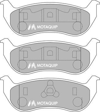 Motaquip LVXL1198 - Komplet Pločica, disk-kočnica www.molydon.hr