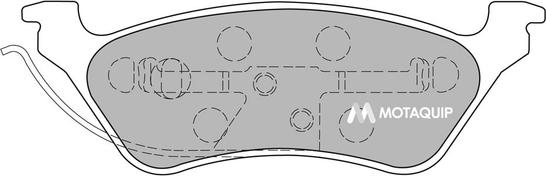 Motaquip LVXL1144 - Komplet Pločica, disk-kočnica www.molydon.hr