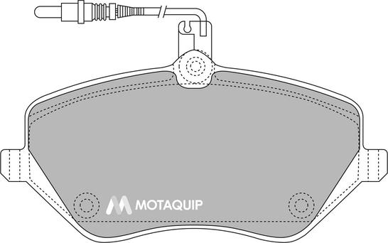 Motaquip LVXL1162 - Komplet Pločica, disk-kočnica www.molydon.hr