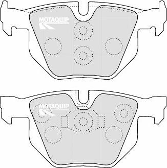 Motaquip LVXL1167 - Komplet Pločica, disk-kočnica www.molydon.hr