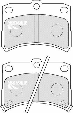 Motaquip LVXL1180 - Komplet Pločica, disk-kočnica www.molydon.hr