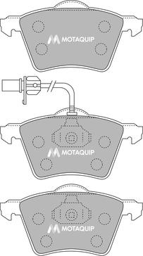 Motaquip LVXL1130 - Komplet Pločica, disk-kočnica www.molydon.hr