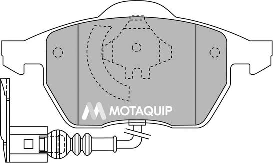 Motaquip LVXL1125 - Komplet Pločica, disk-kočnica www.molydon.hr