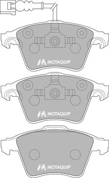 Motaquip LVXL1171 - Komplet Pločica, disk-kočnica www.molydon.hr