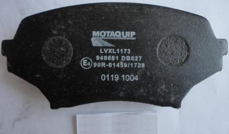 Motaquip LVXL1173 - Komplet Pločica, disk-kočnica www.molydon.hr