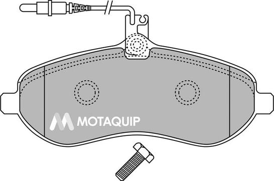 Motaquip LVXL1342 - Komplet Pločica, disk-kočnica www.molydon.hr