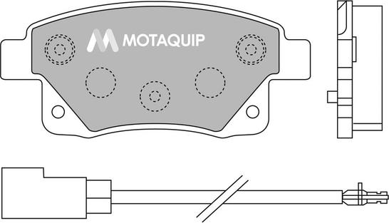 Motaquip LVXL1303 - Komplet Pločica, disk-kočnica www.molydon.hr