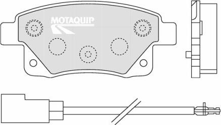 Motaquip LVXL1303 - Komplet Pločica, disk-kočnica www.molydon.hr