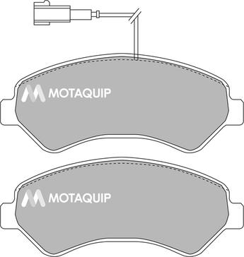 Motaquip LVXL1339 - Komplet Pločica, disk-kočnica www.molydon.hr