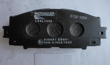 Motaquip LVXL1325 - Komplet Pločica, disk-kočnica www.molydon.hr