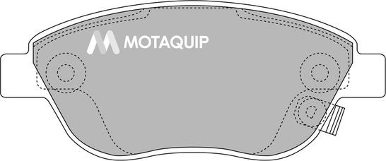 Motaquip LVXL1321 - Komplet Pločica, disk-kočnica www.molydon.hr