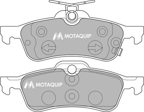 Motaquip LVXL1322 - Komplet Pločica, disk-kočnica www.molydon.hr