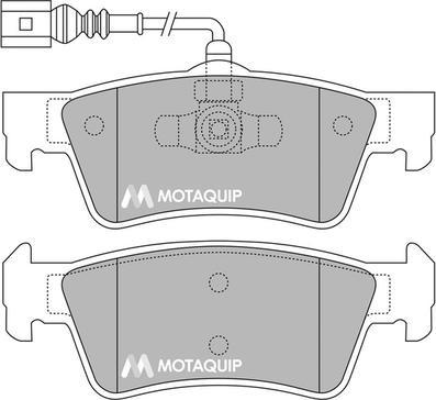 Motaquip LVXL1375 - Komplet Pločica, disk-kočnica www.molydon.hr