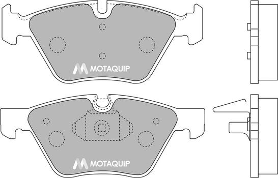 Motaquip LVXL1292 - Komplet Pločica, disk-kočnica www.molydon.hr