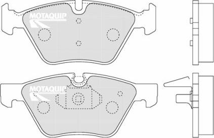 Motaquip LVXL1292 - Komplet Pločica, disk-kočnica www.molydon.hr