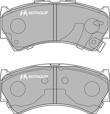 Motaquip LVXL1244 - Komplet Pločica, disk-kočnica www.molydon.hr