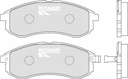 Motaquip LVXL1241 - Komplet Pločica, disk-kočnica www.molydon.hr