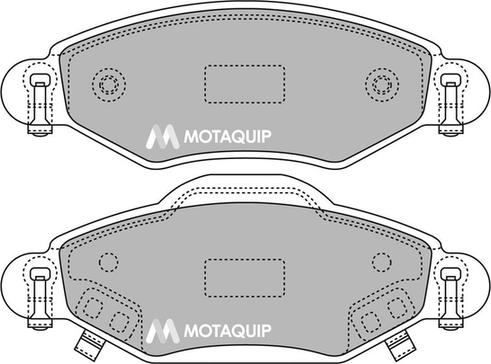 Motaquip LVXL1248 - Komplet Pločica, disk-kočnica www.molydon.hr