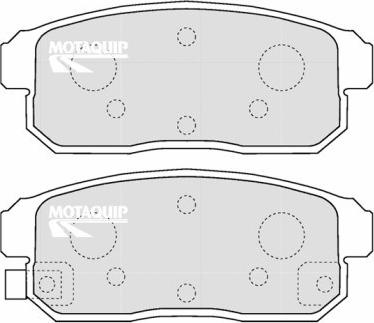 Motaquip LVXL1212 - Komplet Pločica, disk-kočnica www.molydon.hr