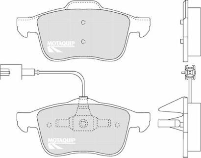 Motaquip LVXL1287 - Komplet Pločica, disk-kočnica www.molydon.hr