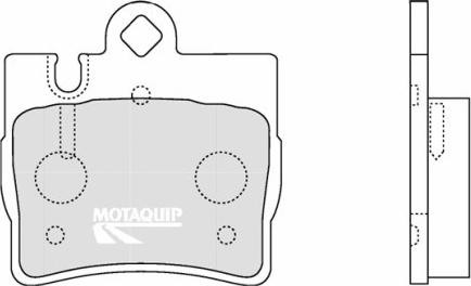 Motaquip LVXL1235 - Komplet Pločica, disk-kočnica www.molydon.hr