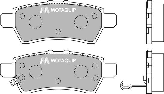 Motaquip LVXL1223 - Komplet Pločica, disk-kočnica www.molydon.hr