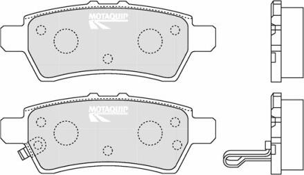 Motaquip LVXL1223 - Komplet Pločica, disk-kočnica www.molydon.hr