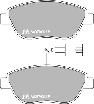 Motaquip LVXL1719 - Komplet Pločica, disk-kočnica www.molydon.hr