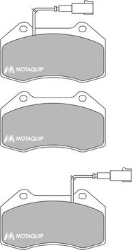 Motaquip LVXL1723 - Komplet Pločica, disk-kočnica www.molydon.hr