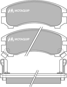 Motaquip LVXL841 - Komplet Pločica, disk-kočnica www.molydon.hr