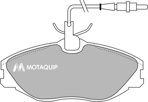 Motaquip LVXL888 - Komplet Pločica, disk-kočnica www.molydon.hr