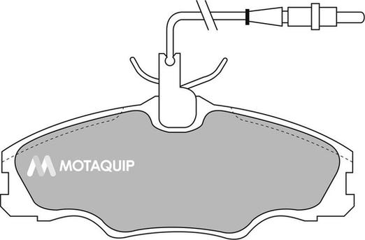 Motaquip LVXL887 - Komplet Pločica, disk-kočnica www.molydon.hr