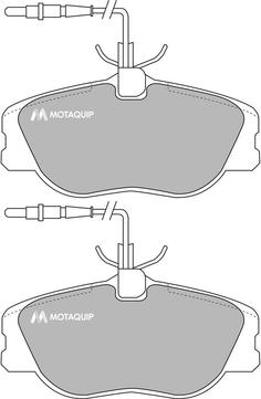 Motaquip LVXL872 - Komplet Pločica, disk-kočnica www.molydon.hr