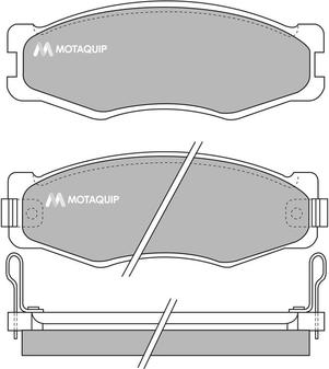 Motaquip LVXL346 - Komplet Pločica, disk-kočnica www.molydon.hr