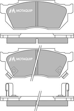 Motaquip LVXL365 - Komplet Pločica, disk-kočnica www.molydon.hr