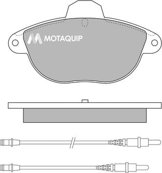 Motaquip LVXL314 - Komplet Pločica, disk-kočnica www.molydon.hr