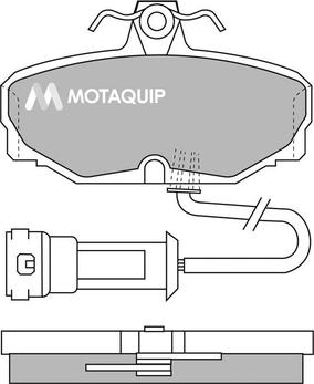 Motaquip LVXL389 - Komplet Pločica, disk-kočnica www.molydon.hr