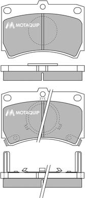 Motaquip LVXL383 - Komplet Pločica, disk-kočnica www.molydon.hr