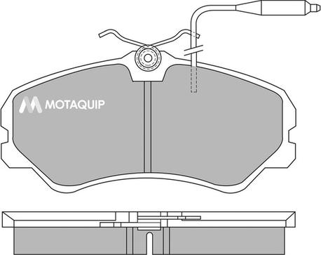 Motaquip LVXL376 - Komplet Pločica, disk-kočnica www.molydon.hr