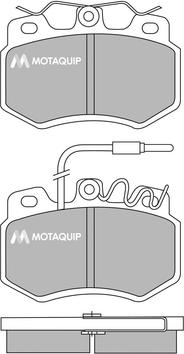 Motaquip LVXL378 - Komplet Pločica, disk-kočnica www.molydon.hr