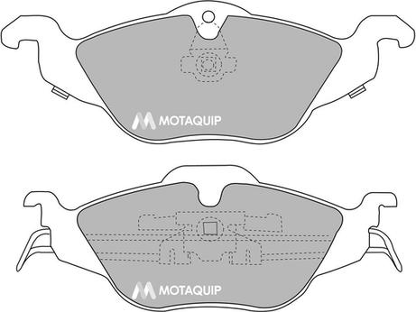 Motaquip LVXL287 - Komplet Pločica, disk-kočnica www.molydon.hr