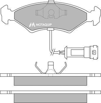 Motaquip LVXL275 - Komplet Pločica, disk-kočnica www.molydon.hr