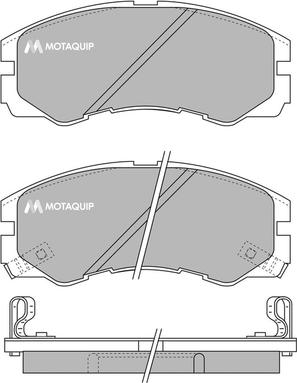 Motaquip LVXL756 - Komplet Pločica, disk-kočnica www.molydon.hr