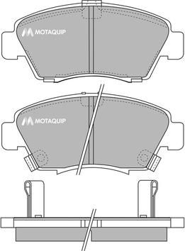 Motaquip LVXL752 - Komplet Pločica, disk-kočnica www.molydon.hr