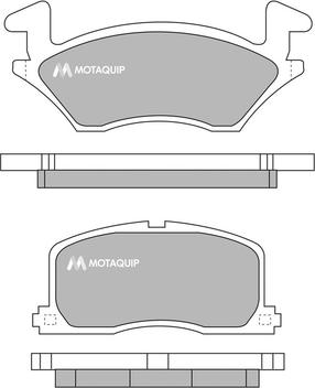 Motaquip LVXL736 - Komplet Pločica, disk-kočnica www.molydon.hr