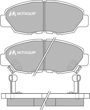 Motaquip LVXL774 - Komplet Pločica, disk-kočnica www.molydon.hr