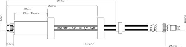 Motaquip VBH811 - Kočiono crijevo, lajtung www.molydon.hr